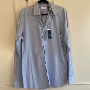 NWT Eton men’s contemporary fit shirt, size 44/17.5